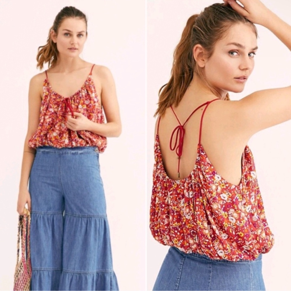 Free People Daisy Babe Crop Top Tank